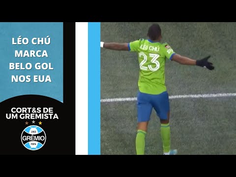 LÉO CHÚ EX GRÊMIO MARCA BELO GOL PELO SEATTLE SOUNDERS