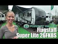Check out this Video for a 2026 Forest River Flagstaff Super Lite 26FKBS(Stock #6076)  for sale by Parkview RV Center. This unit is located in Smyrna, DE