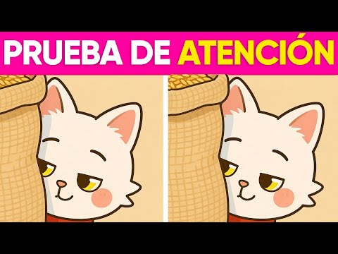 Can you spot the 3 differences in 60 seconds? 🏠🍄🐱 10 Visual Challenges for Quick Minds 🧠