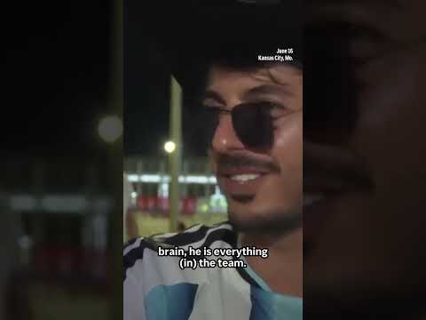 Argentina fans at the World Cup and in Buenos Aires react after win against Algeria