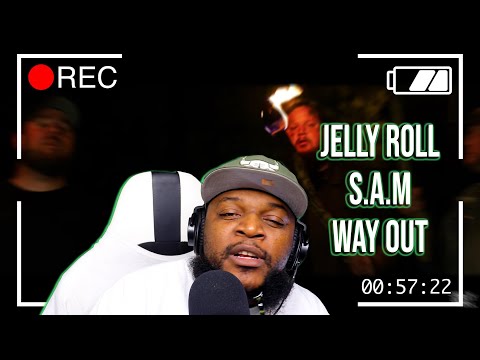 TWIGGA NEEDED A WAY OUT - S.A.M. - Way Out (ft. Jelly Roll) - Official Music Video(REACTION)