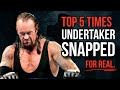When The Undertaker Lost It 5 Real Moments WWE Couldn T Control
