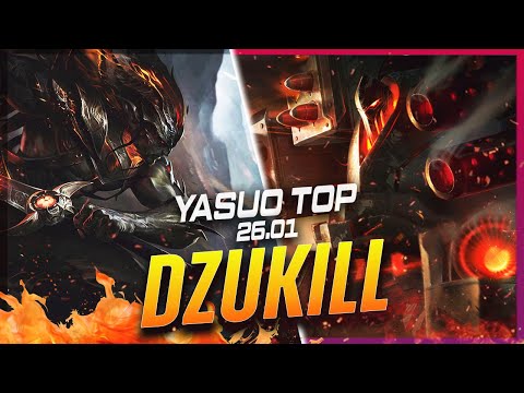 Dzukill - Yasuo vs Urgot TOP Patch 26.1 - Yasuo Gameplay