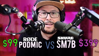 Video thumbnail for Rode Podmic vs Shure SM7b... which sounds better? by MrBlack
