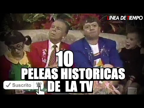 Con Chabelo, Chilindrina y Camilo Sesto: Top 10 históricas peleas en televisión