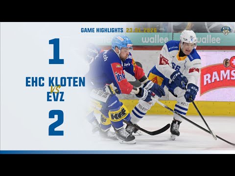 Game Highlights: EHC Kloten vs EVZ 1:2