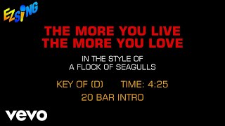 A Flock Of Seagulls - The More You Live The More You Love (Karaoke)