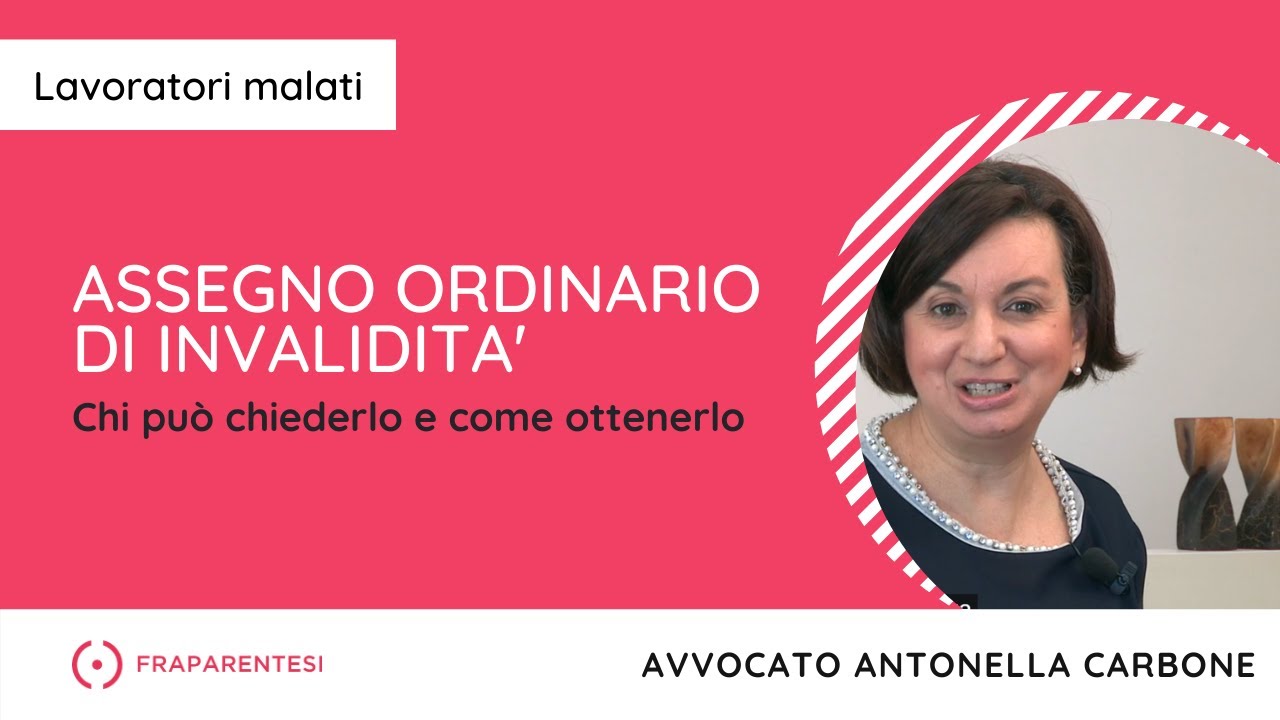 Assegno ordinario di invalidità