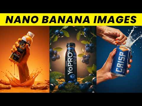 Nano Banana INSANE Product Photos (TUTORIAL)