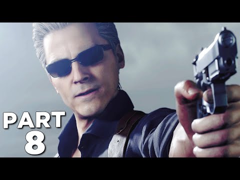 RESIDENT EVIL 4 REMAKE SEPARATE WAYS Walkthrough Gameplay Part 8 - WESKER (RE4 DLC)
