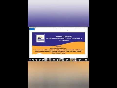 Bharati Vidyapeeth Institute of Management Studies & Research Mumbai General video thumbnail 5