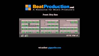 Video thumbnail for GTG FM 4 VST Demonstration by Beat Production