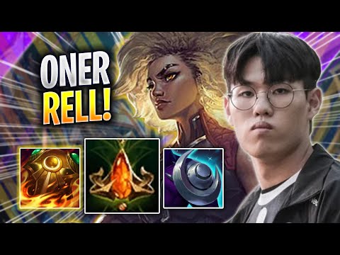ONER TRIES NEW RELL BUILD! - T1 Oner Plays Rell JUNGLE vs Nidalee! | Season 2023