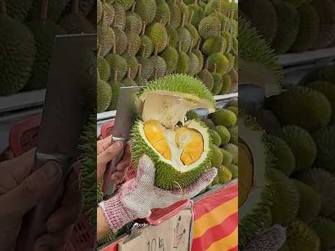 Durian Heaven! Durian Unboxing Master - Fruit Cutting Skills