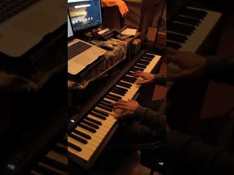 Night piano improvisation