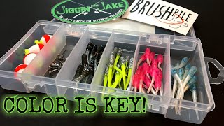 WHY COLOR is KEY for SPRING CRAPPIE (Official Jiggin’ with Jake Brushpile Jigs Kit ANNOUNCED)