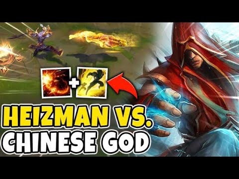 I Challenged THE #1 LEE SIN CHINA to a LEE SIN BATTLE! (SHENSHAN VS. HEIZMAN) - League of Legends