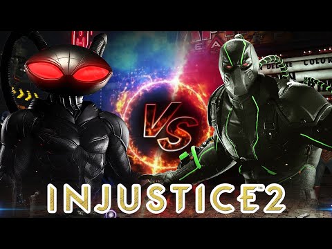 Injustice II Black Manta vs Bane Games Channel