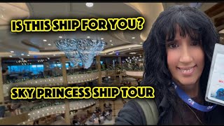 Sky Princess Ship Tour