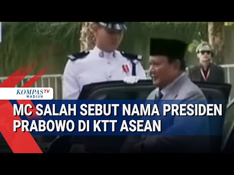 MC Salah Sebut Nama Prabowo jadi Jokowi di KTT ASEAN, RTM Sampaikan Permintaan Maaf