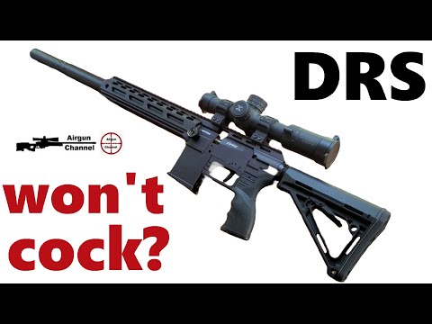 My FX Airgun DRS Won't Cock (How to Fix) Charging Handle Won't Cock