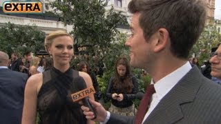 Kristen and Charlize Go Ultra Glam at 'Snow White' Premiere