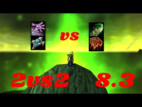 [8.3] Destruction Warlock PoV Arena Bfa  Saison 4 - First Game with Shadowpriest!