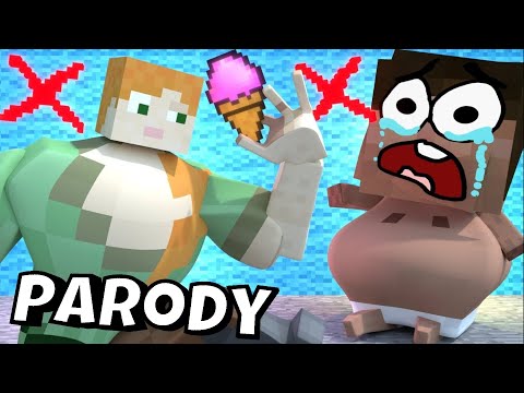 Monster School : Alex & Herobrine Life - Minecraft Animation