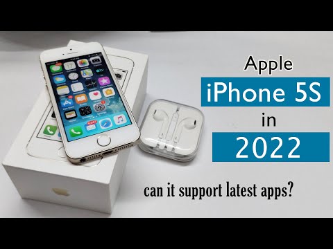 Apple iPhone 5s in 2022 Unboxing | Can you use the iPhone 5s after 9 years?