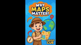 Why Are Maps Important 🗺️ | Fun Geography for Kids | Curious Cubs