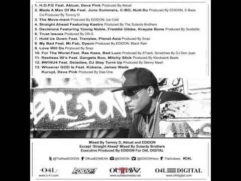 Outlawz(Edidon & Young Noble) - Decisions feat. Freddie Gibbs & Krayzie Bone (2015)