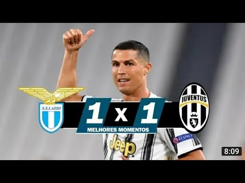 melhores momentos de Juventus x lazio 1-1 CR7 faz um golaço 08/11 hoje