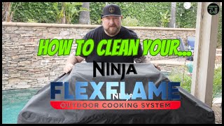 How to clean you Ninja FlexFlame Grill!