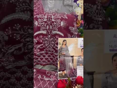 Al_Khushbu Mariya Orangza Wholesale Pakistani Salwar Suit Catalog – product video thumbnail