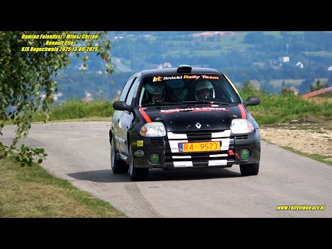 Damian Falandysz / Miłosz Chrzan - Renault Clio - KJS Boguchwała 2025 13-09-2025
