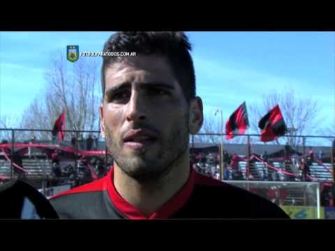 Gioda: "Tenemos que sumar". Douglas Haig 0 - Los Andes 0. Fecha 30. B Nacional 2015. FPT.