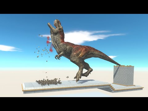 Hitting Giants With 100 Hammers - Animal Revolt Battle Simulator