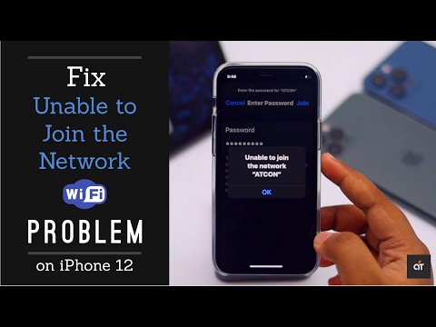 "Unable to Join WiFi Network" Error on iPhone 12, 12 Mini, 12 Pro Max (Fixed)