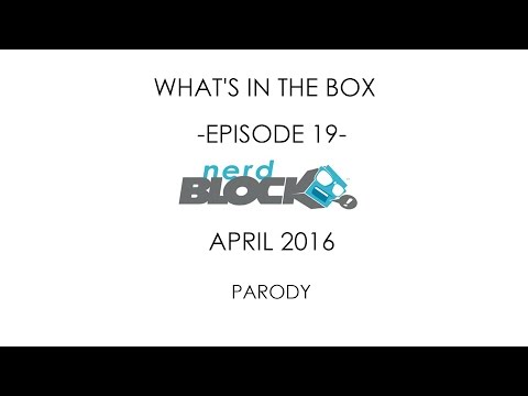 geekLIFE Suomi - What's in the Box - Episode 19 - Nerd Block - April 2016 - Parody