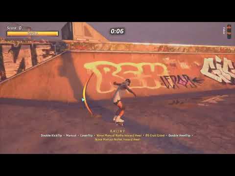 THPS 1+2 Venice Beach Hard Speed Run (Easiest Route)