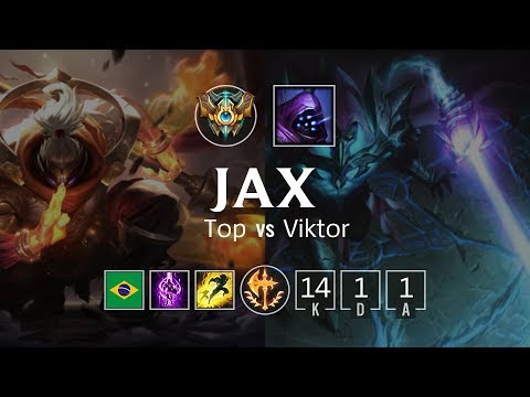 Jax Top vs Viktor - BR Challenger Patch 8.21