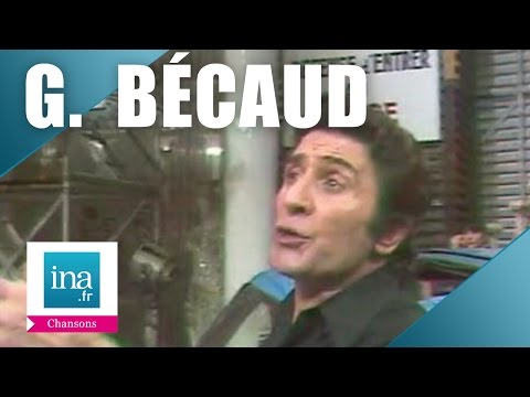 Gilbert Bécaud "Moi, je veux chanter" (live officiel) | Archive INA