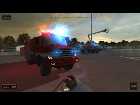 American Airport Firefighters Simulator  - Sport Airfield Fire!