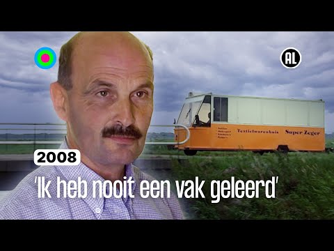 'Sock King' Zeger has been riding around in his orange tricycle for 35 years | Back in time | KRO...