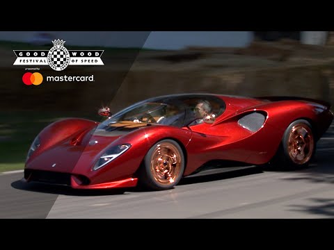 De Tomaso P72 girando en Goodwood