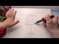 How to draw A SIMPLE LAMP / easy learning , drawings for kids