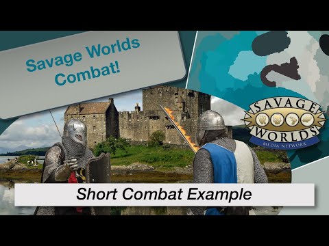 TT Ep 137 Short Combat Rules Example in Savage Worlds - Check Video List Below for Detailed Vids