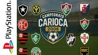 Winning Eleven 2002 | Campeonato Carioca 2006 (PS1 Mod)