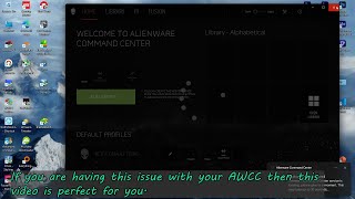 How to fix alienware command center loading gameshift G mode not working | dellg15 5515,5520,5525