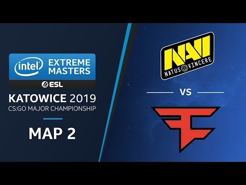 CS:GO - NaVi vs. FaZe [Mirage] map 2 - Champions Stage - IEM Katowice 2019